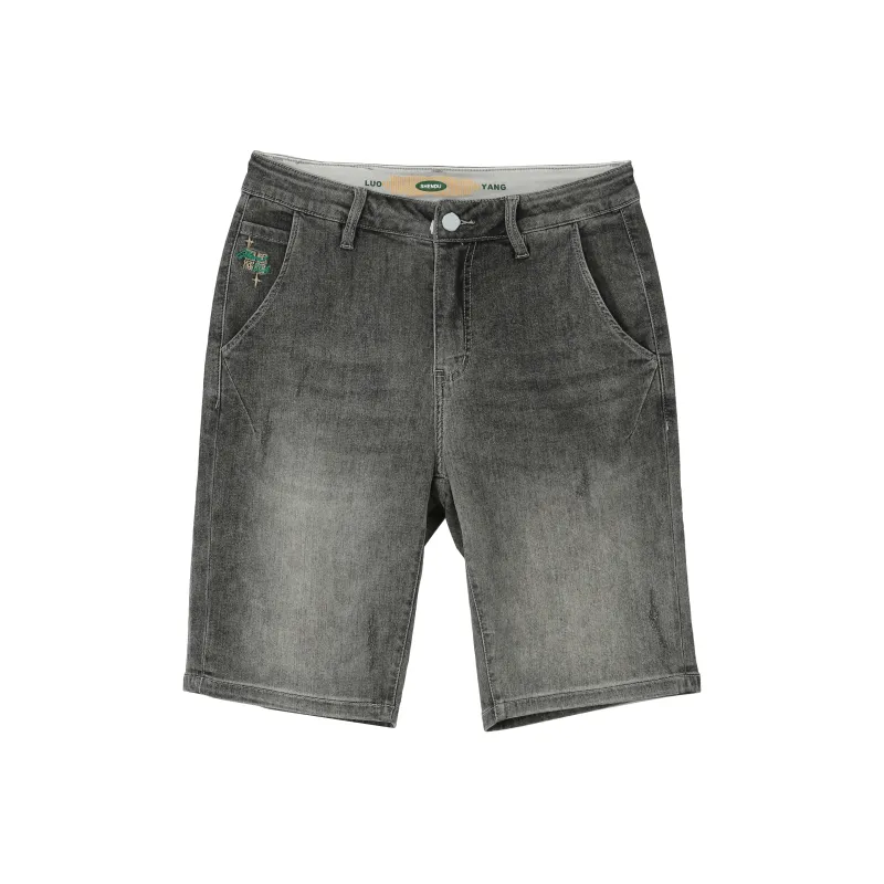Arne Lanto Denim Shorts Men's Light Gray-0