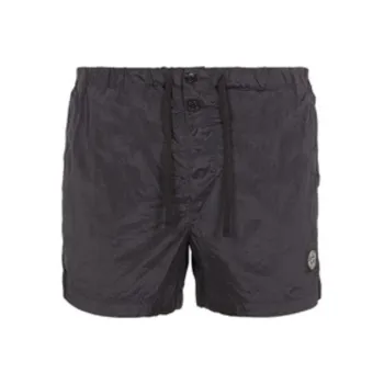 STONE ISLAND Casual Shorts Unisex Black