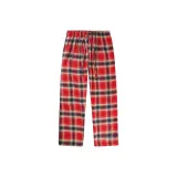 Plaid Pants Red