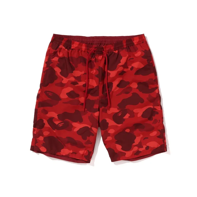 A BATHING APE Solid Shark Beach Shorts-6