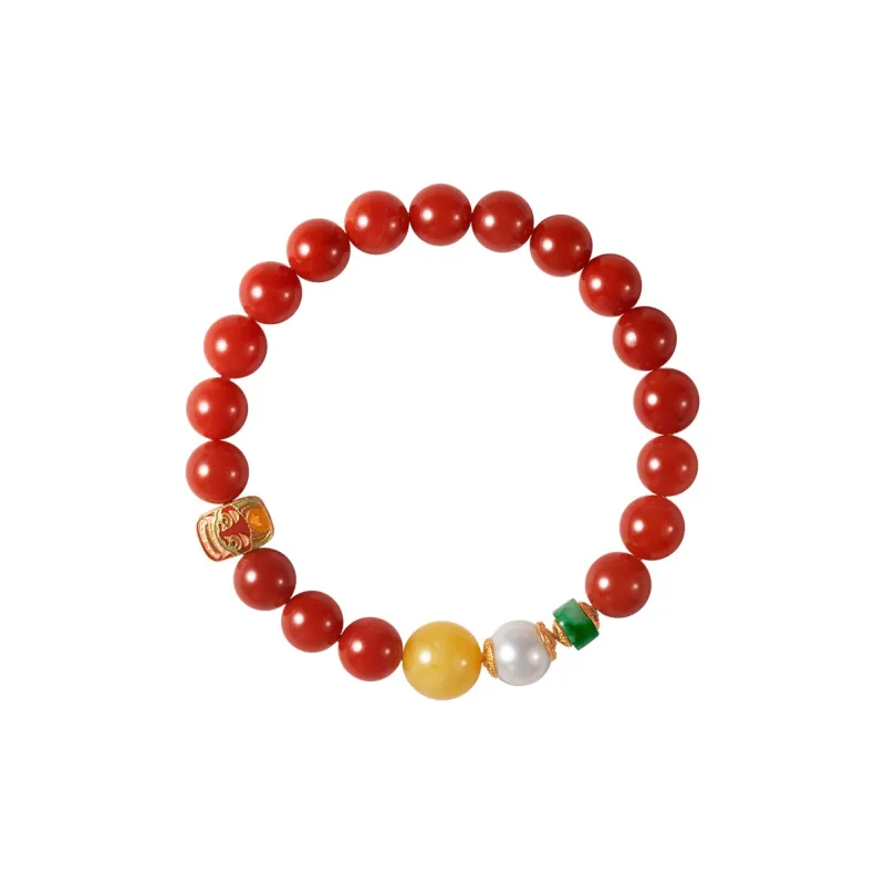 Atsuyama Southern Red Agate Bracelets Unisex-0