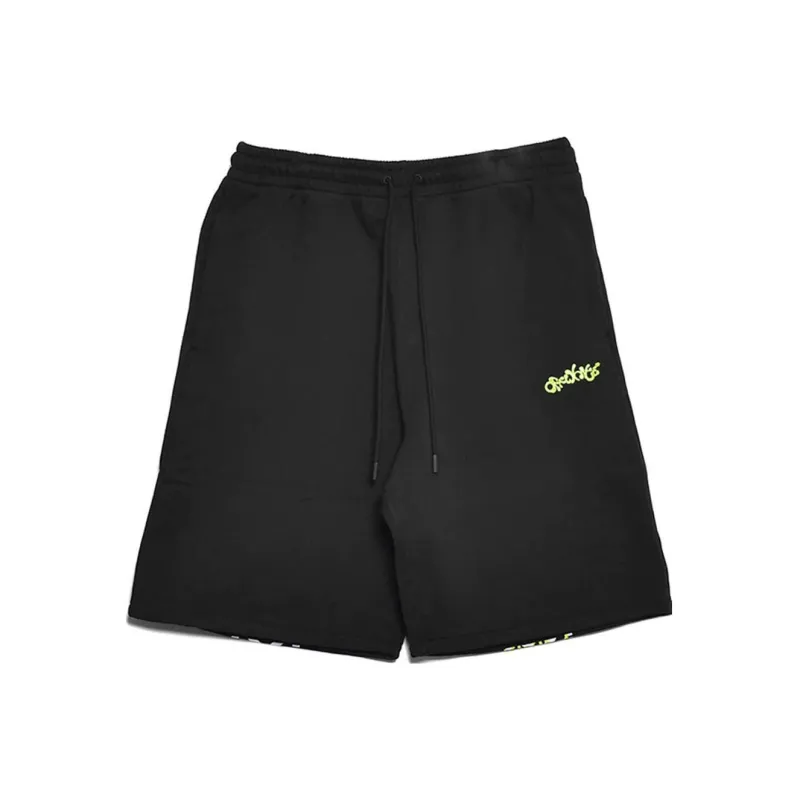 OFF WHITE Casual Shorts Men Black-0