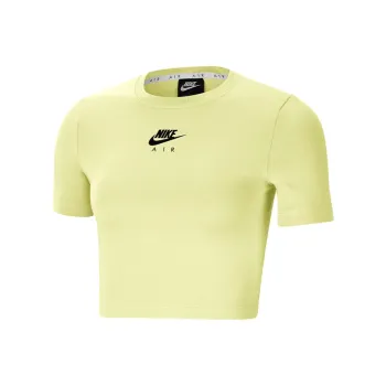 Nike Crop Tops Women's Yellow