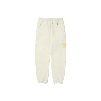 Champion x Hello Sunrise X Reverse Weave Casual Pants Unisex Cream