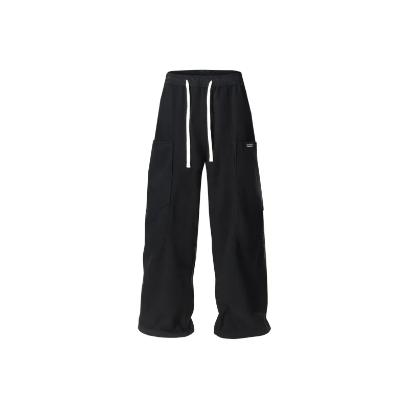 PANMAX Casual Pants Men's Black-0
