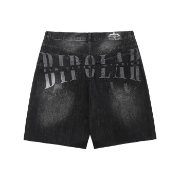 BIPOLAR Denim Shorts Unisex