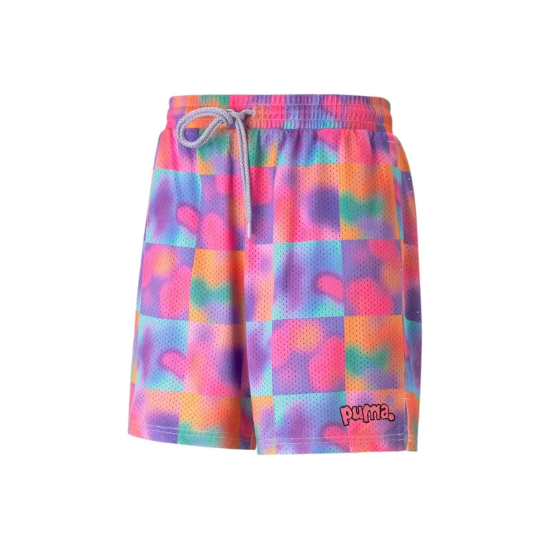 PUMA X 8enjamin Co-branded Series Casual Shorts Men Pink-0