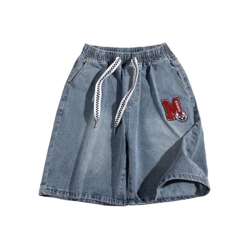 SCRM Denim Shorts Unisex-5