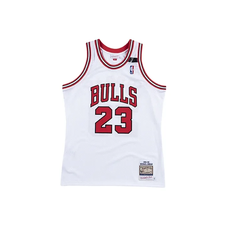Mitchell & Ness Basketball Jersey Men's White-0