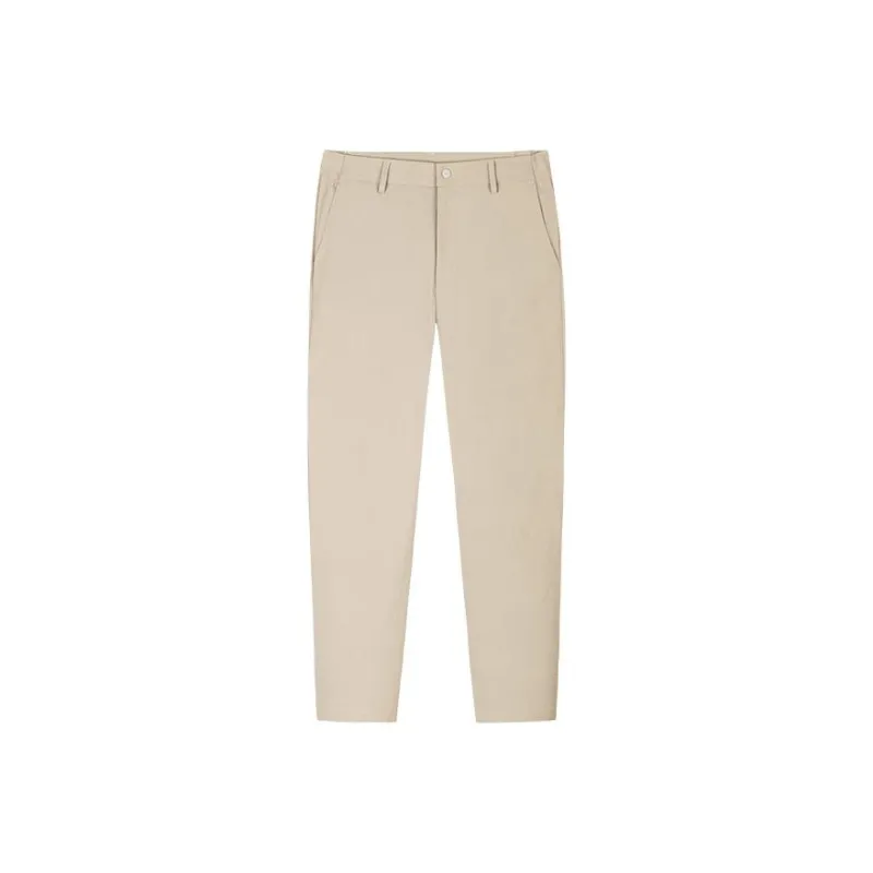 Anta Variety Training Collection Casual Pants Men's Wooden Khaki-0