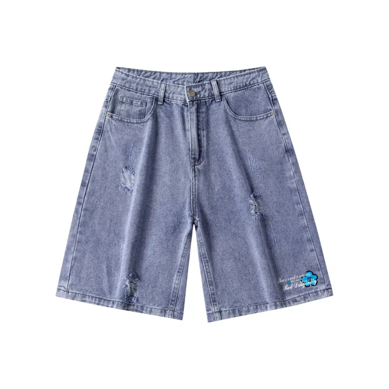RED DRAGONFLY Denim Shorts Unisex-2