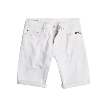 G STAR RAW Denim Shorts Men's White