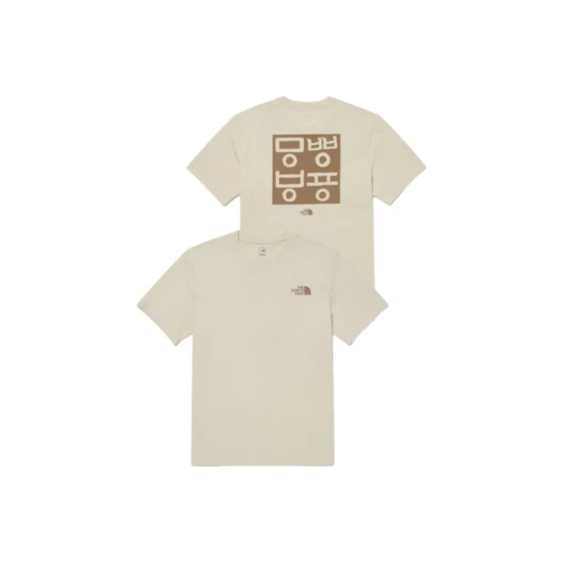 THE NORTH FACE T Shirt Men's Sand Yellow-3