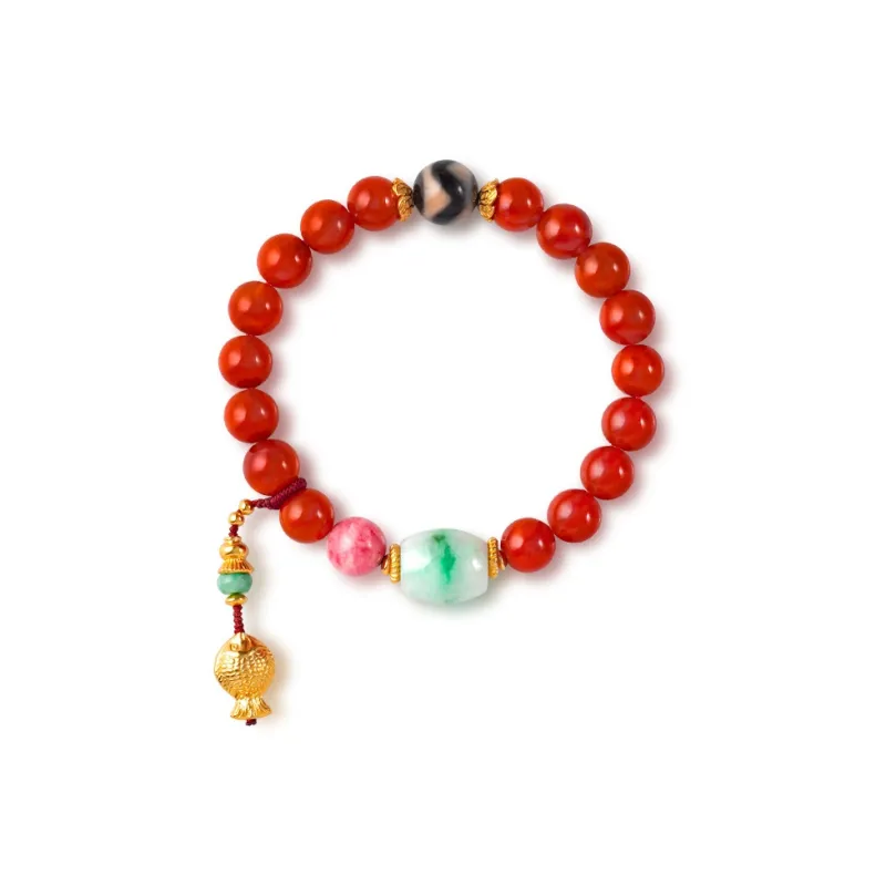 Atsuyama Southern Red Agate Bracelets Unisex-0