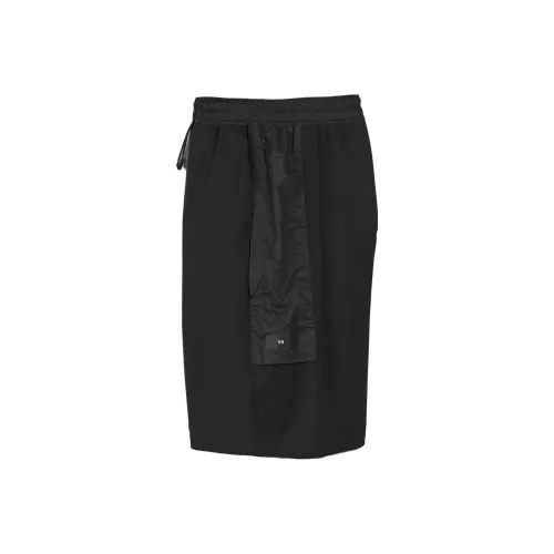 Y-3 Drawstring Buckled Bermuda Shorts