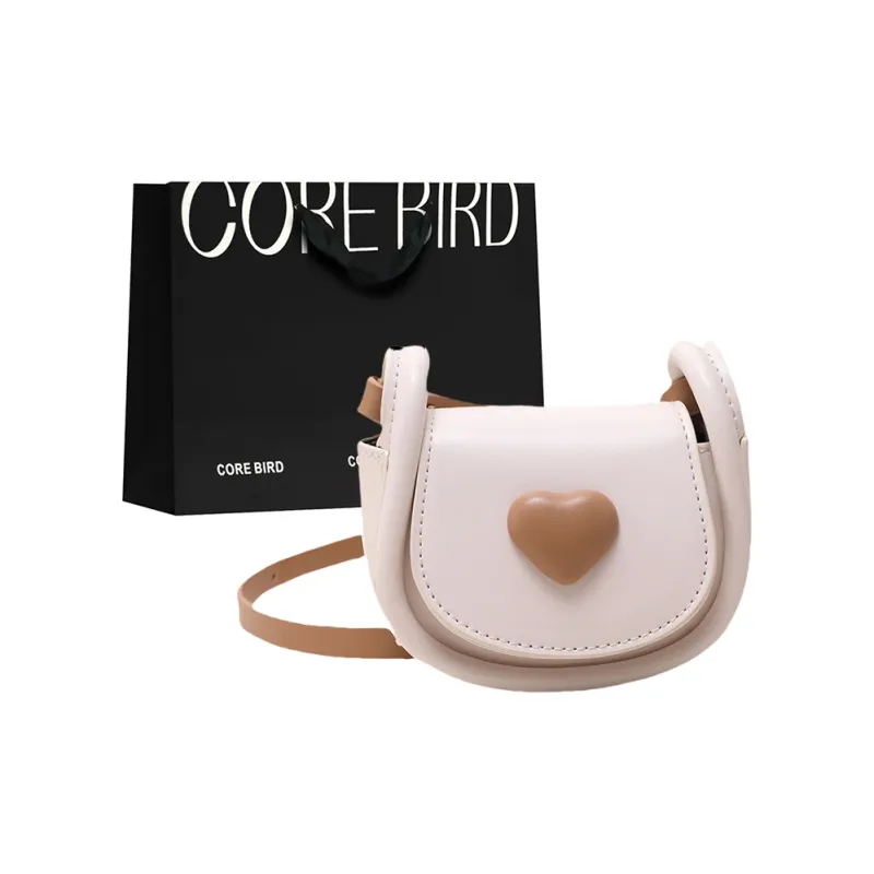 CORE BIRD PU Crossbody Bag, Shoulder Bag Mini Women's White/Silver/Pink/Green-3