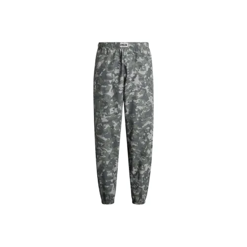 GYMSHARK PRINTED PUMPER PANTS Casual Pants Men's Green