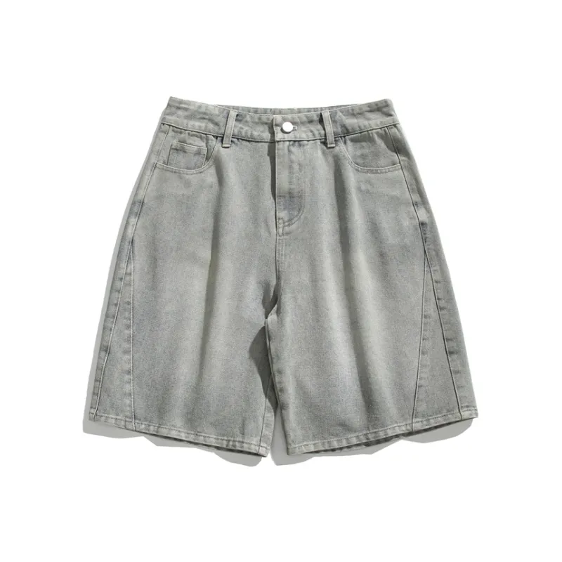 AMBER LIGHT Summer Denim Shorts Unisex-0