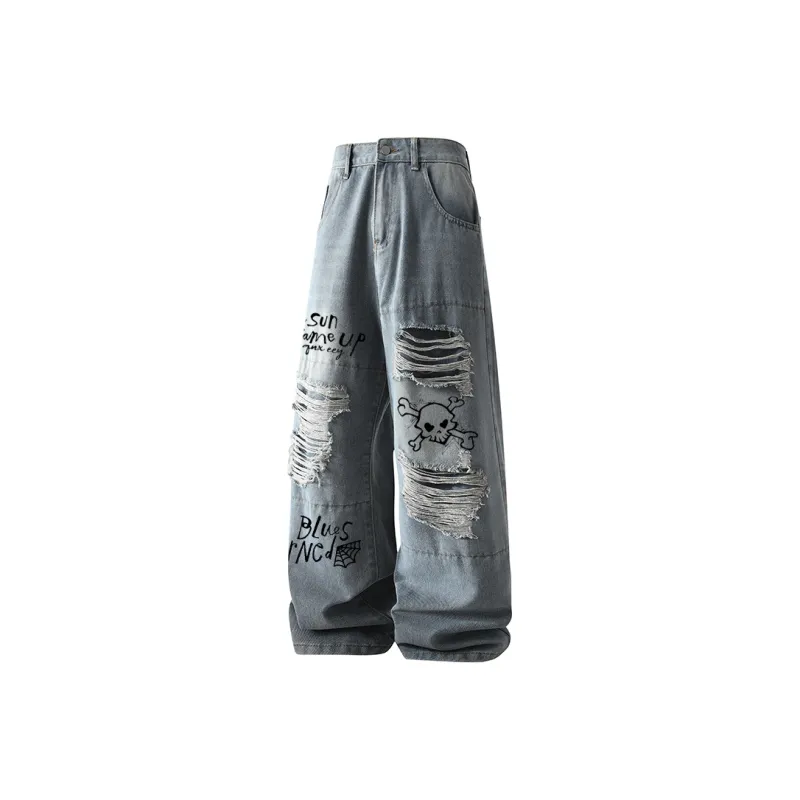 Qnxeey Jeans Unisex-7