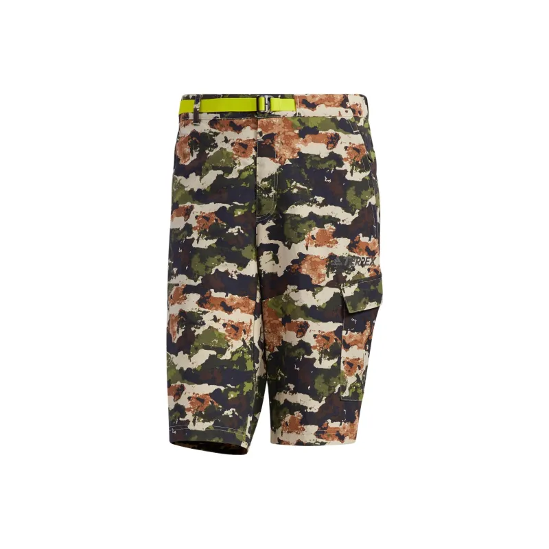 Adidas FESTIV AOP Cargo Shorts Men's Camouflage-0