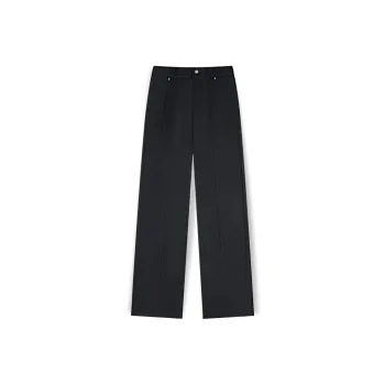 WILD LEADER Casual Pants Unisex Black
