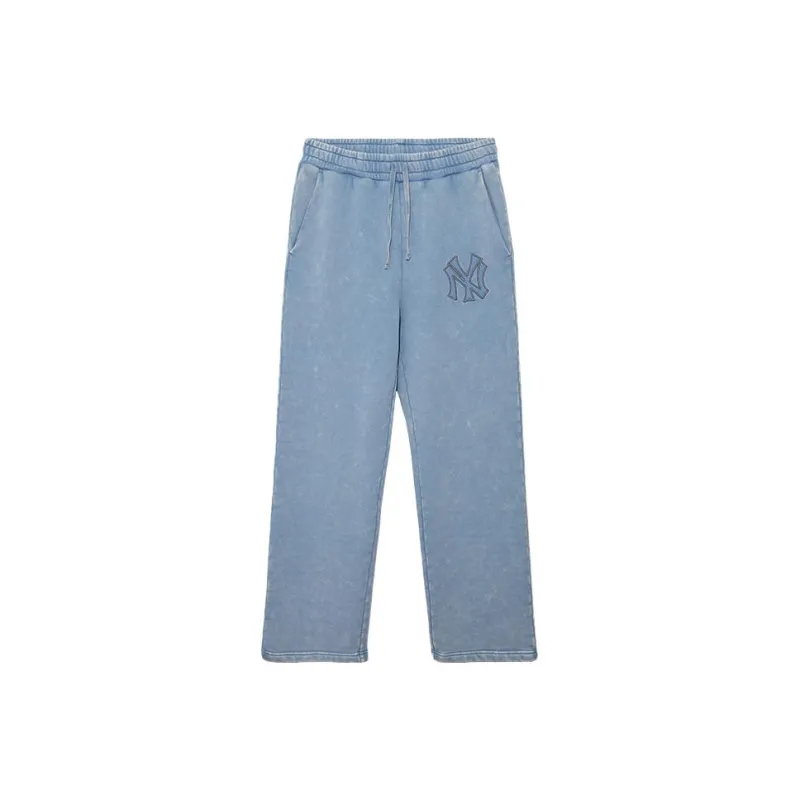 New Era Casual Pants Unisex Denim Blue-0