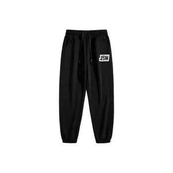 Jean West Casual Pants Vibe Style Dressing Recommendation Fleece-Lined Unisex