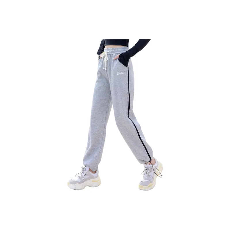 Barbie Sports Pants Women's Light Gray-2