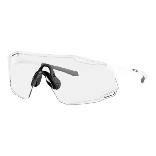 Oakley Irregular Shape Sunglasses Unisex White