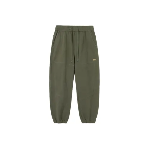 Jeep Casual Pants Unisex Olive Green