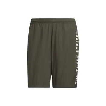 Adidas Casual Shorts Men Olive Green