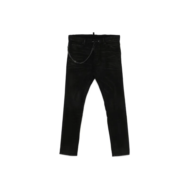DSQUARED2 Chain detailed Trousers-0