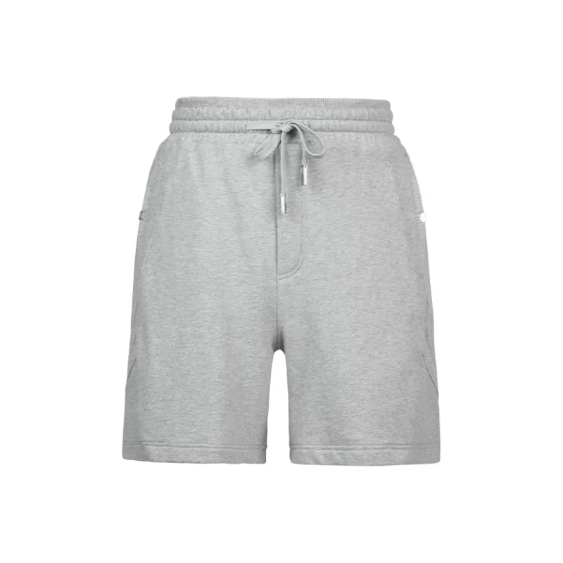 C2H4 Mélange effect Cotton Track Shorts-6