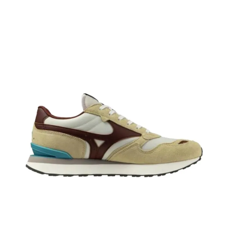 Mizuno RB87 Anti Slip Wear Resistant Low Top Casual Shoes Unisex Beige-1