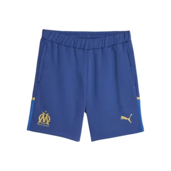 PUMA Olympique De Marseille Football Casuals Shorts Casual Shorts Men's Blue