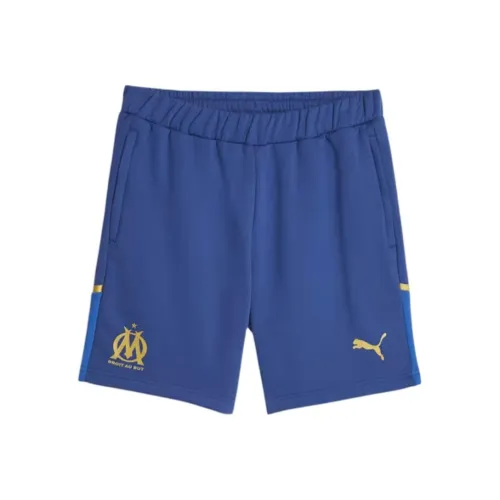 PUMA Olympique De Marseille Football Casuals Shorts Casual Shorts Men's Blue