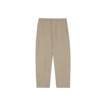 JIL SANDER Logo patch Wool Tapered Trousers