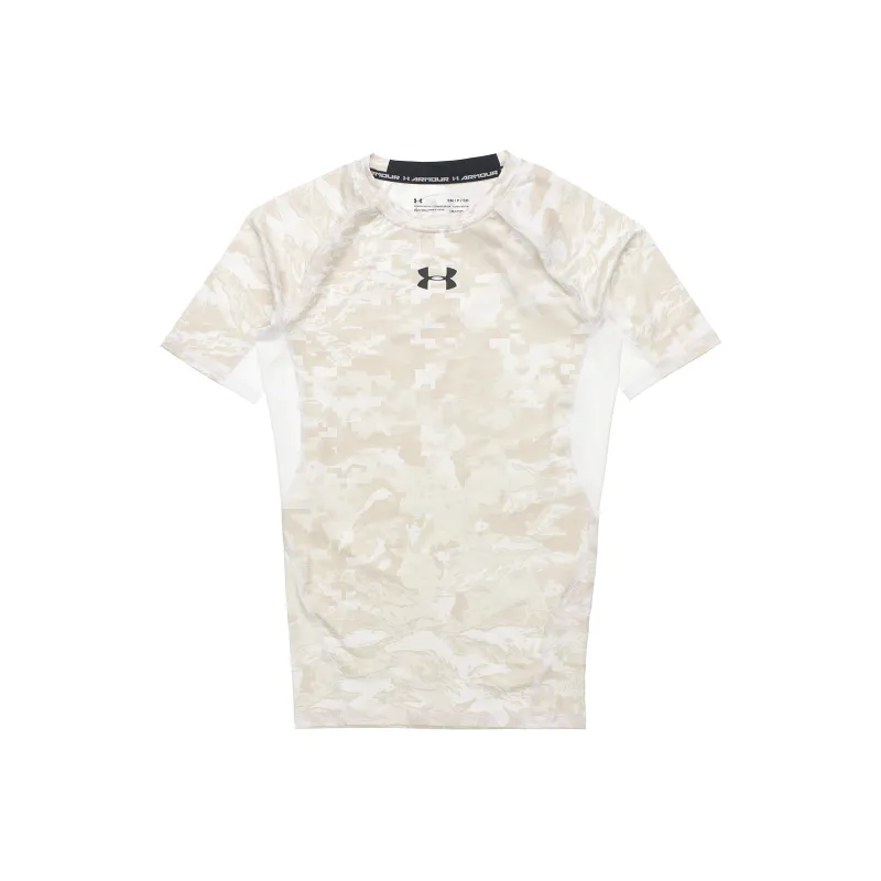 Under Armour HeatGear Fitness Clothing Men White-0