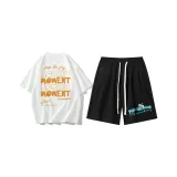 Clothing Sets (White Top+Black Pants)
