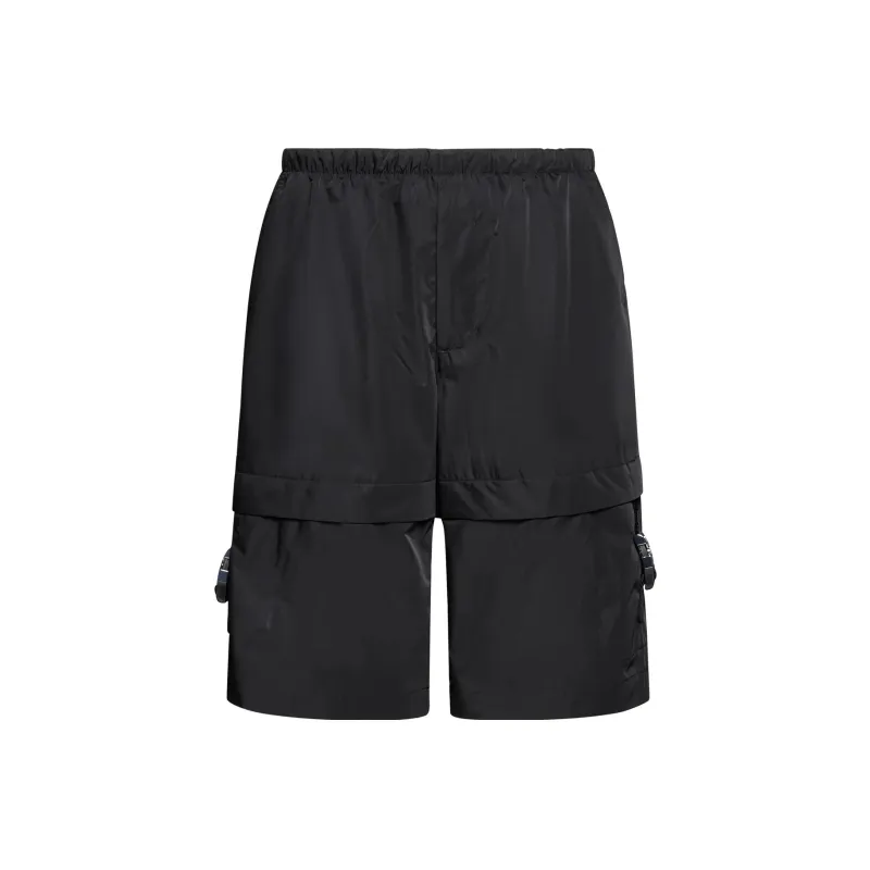 Givenchy Buckle Detailed Cargo Shorts-0