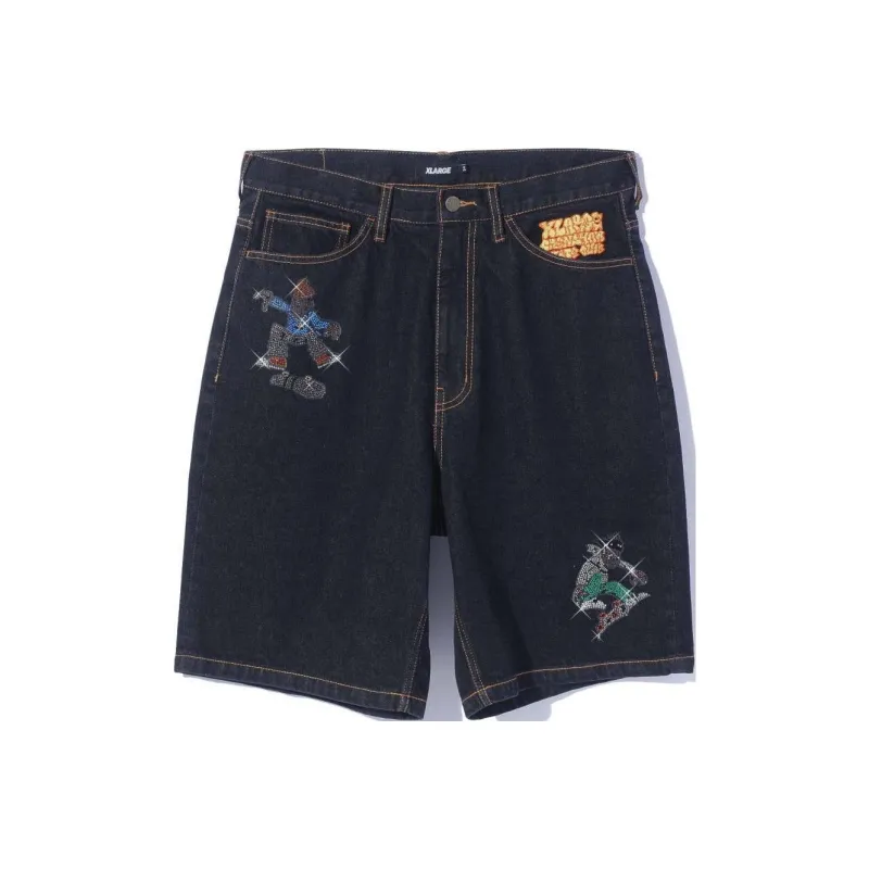 XLARGE Denim Shorts Unisex-0