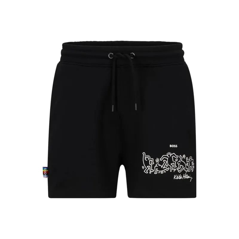 HUGO BOSS Casual Shorts Unisex Black-0