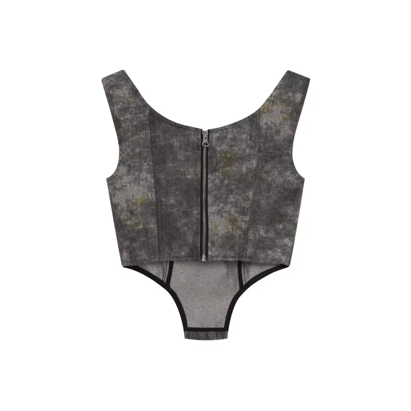 YJ1NGZYZJ Camisole Women's Gray-1