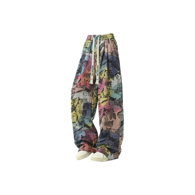 RICE NINE TEN Casual Pants Unisex-5