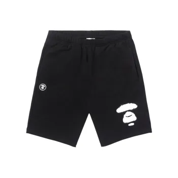 Aape Logo patch Drop crotch Shorts