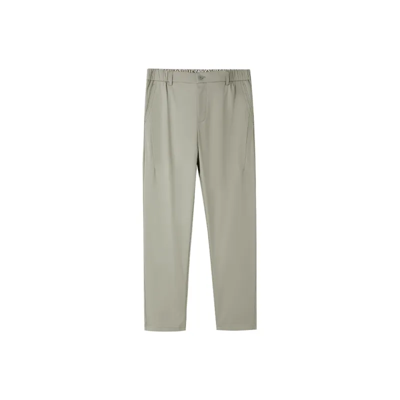 HLA The Mountain Is Not In The High Series Casual Pants Men-0
