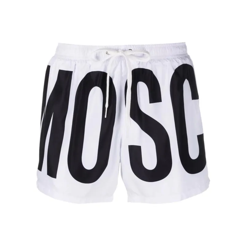 MOSCHINO Casual Shorts Men White-0