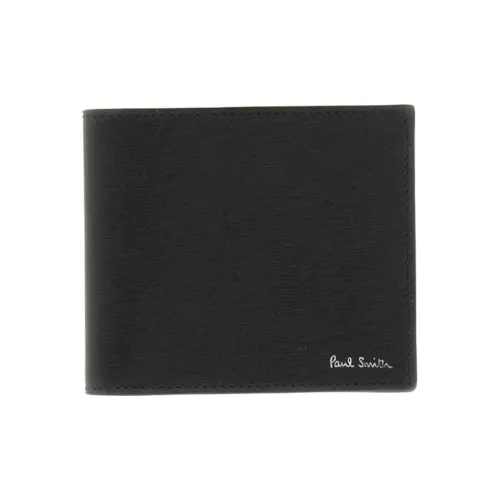 Paul Smith Cow Leather Wallet Men's Black
