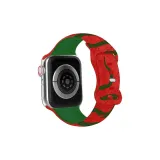 Double G Snakeskin Print, Two-Tone Red Green