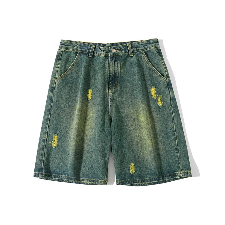 COMBO Denim Shorts Unisex-15
